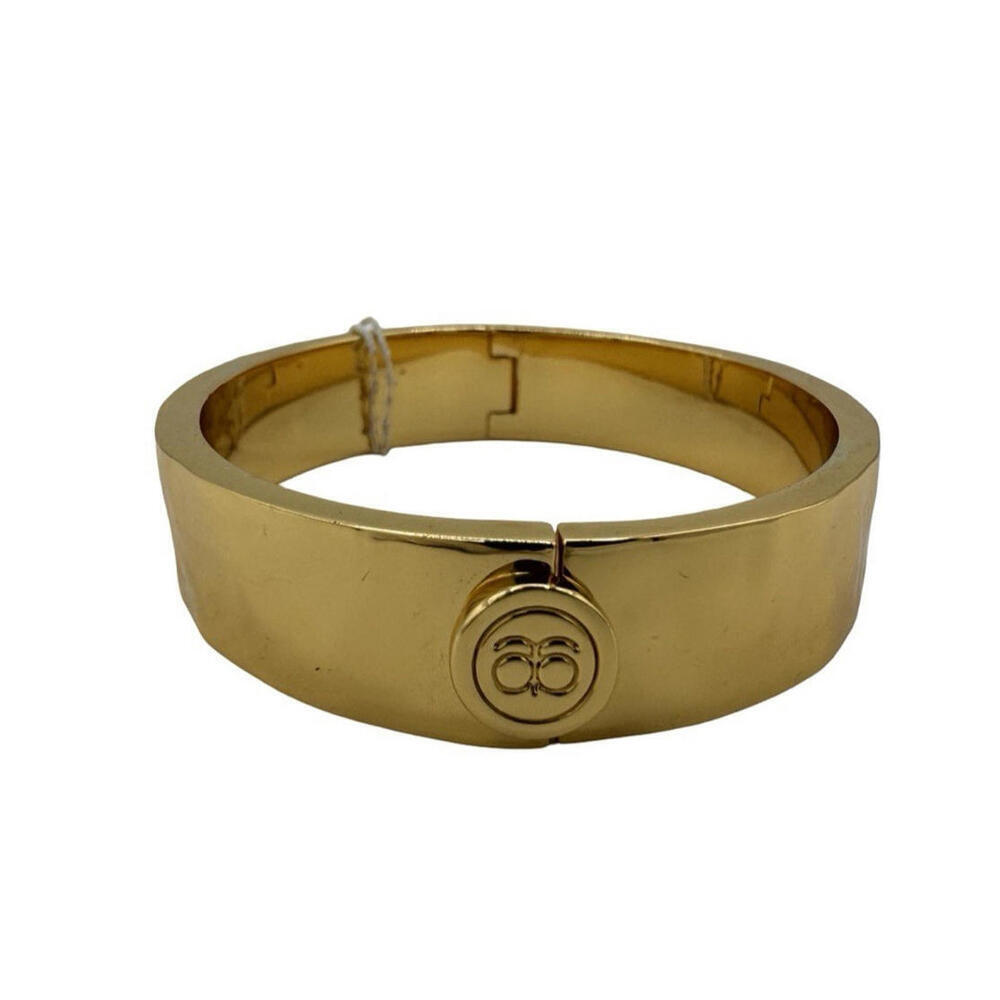 Gorjana Jax Large Cuff Bracelet 18k Gold Tone Plated Brass